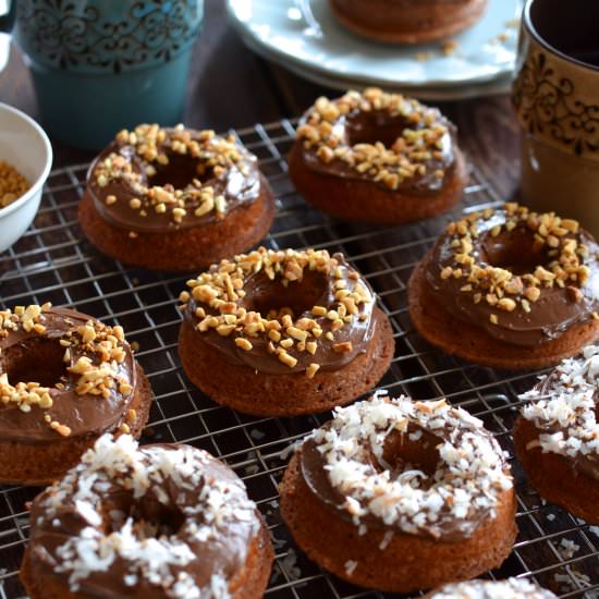 Nutella Doughnuts - Recipe photo by Ciao Chow Bambina