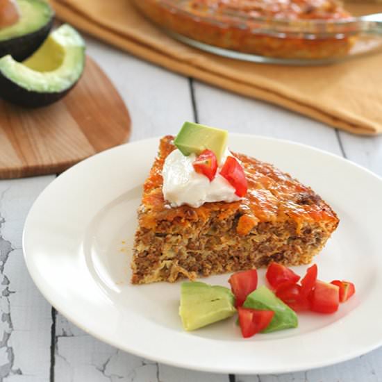 Easy Taco Pie - Recipe photo by fooddreamer