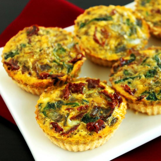 Mediterranean Gluten Free Quiche - Recipe photo by JesseLWellness