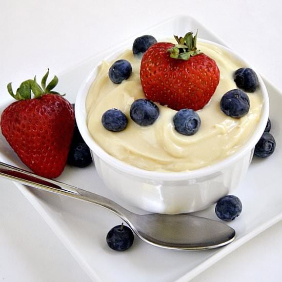 Homemade Vanilla Pudding - Recipe photo by JessicaLovesButter