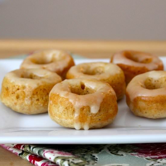 Whole Grain Baked Maple Glazed Donut - Recipe photo by 360familynutrition