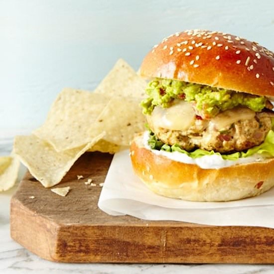 Chili Chicken Burger - Recipe photo by Sweet Potato Chronicles