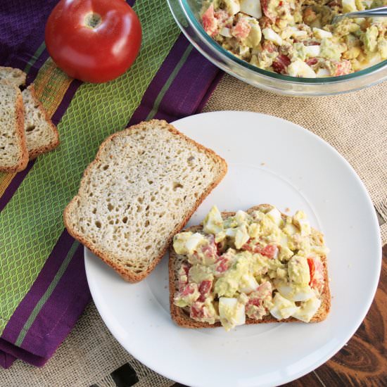 Bacon Avocado Tomato Salad - Recipe photo by LazyGlutenFree