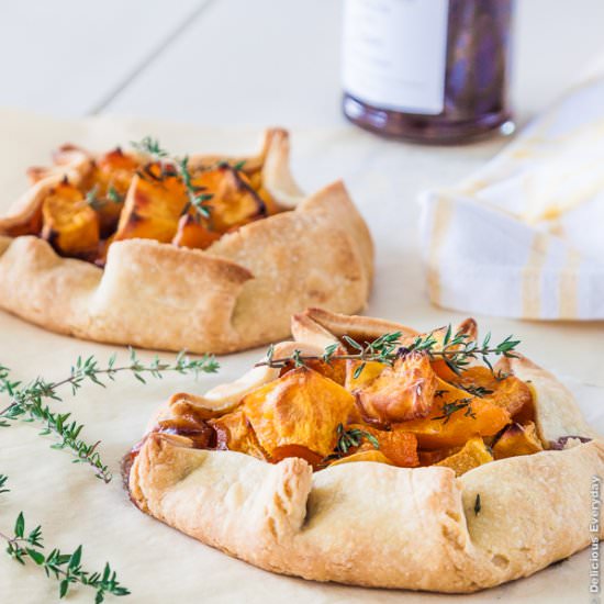 Butternut Squash Crostata - Recipe photo by deliciouseveryday