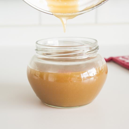 Caramel sauce - Recipe photo by lesfriandsdlise