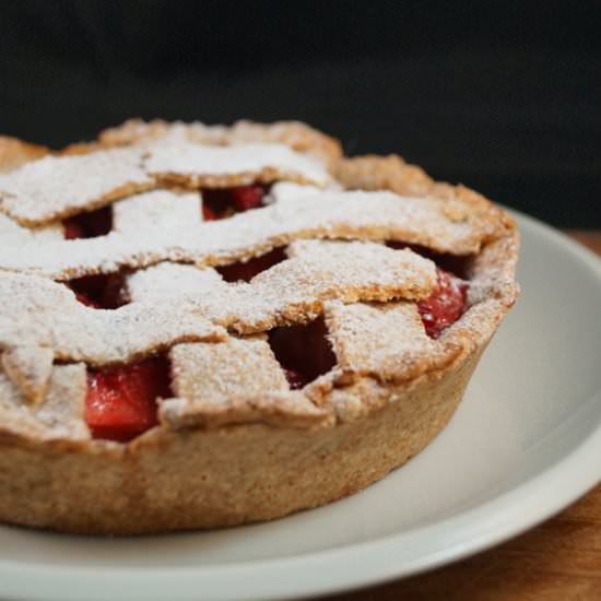 Simple Strawberry Tart - Recipe photo by myinspiration.tv
