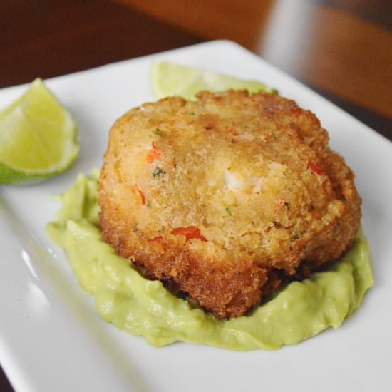 Tequila Lime Shrimp Cakes - Recipe photo by jeanieandluluskitchen