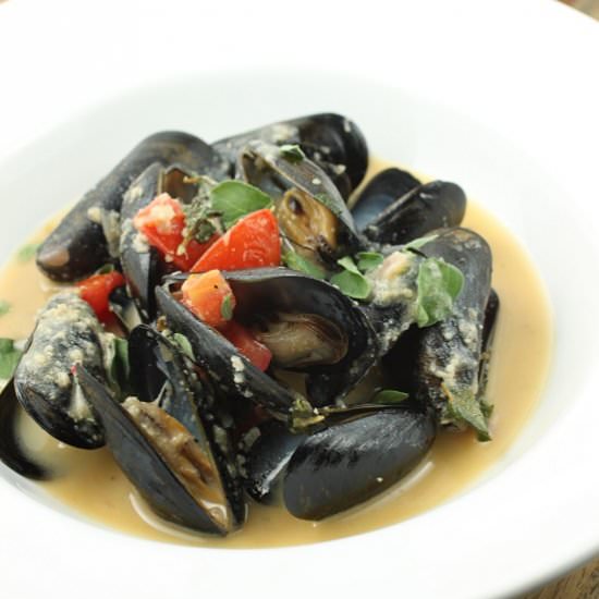 Tennessee Moonshine Mussels - Recipe photo by slapyodaddybbq