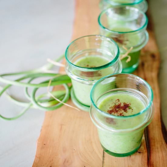Pureed summer soup - Recipe photo by theclutchguide