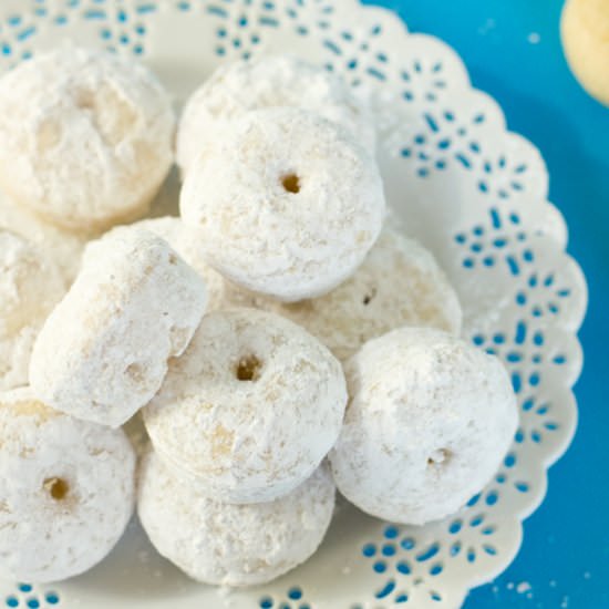 Powdered Sugar Donettes - Recipe photo by Life Made Simple
