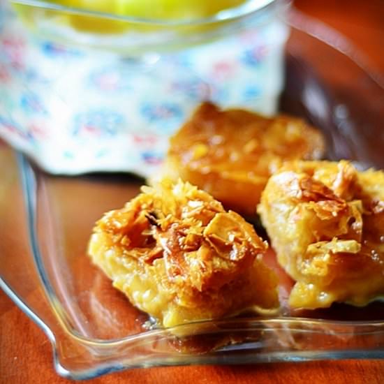 Cream Baklava - Recipe photo by olgalina