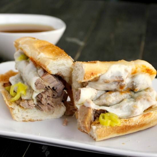 Spicy Italian Dip Sandwich - Recipe photo by eatthinkbemerry