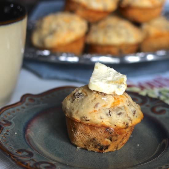 Grab & Go Sausage & Cheese Muffins - Recipe photo by Simple Southern Living