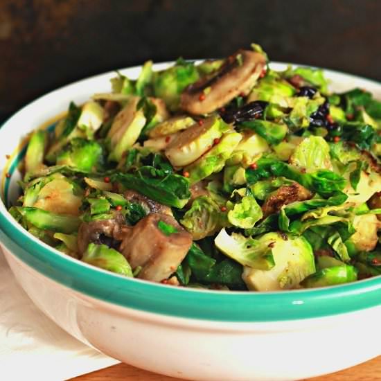 Brussel Sprouts Salad - Recipe photo by SarahEatsAustin