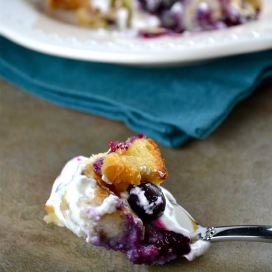 Blueberry Lemon Bread Pudding - Recipe photo by Stuck on Sweet