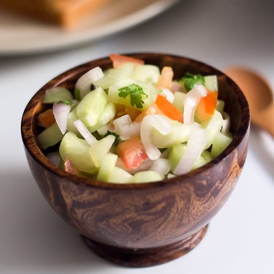 Cucumber Tomato Salad - Recipe photo by Akila