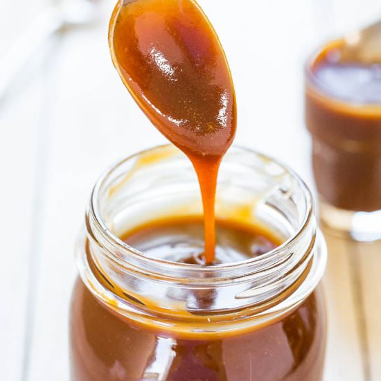 Best & Easiest Salted Caramel Sauce - Recipe photo by Averie