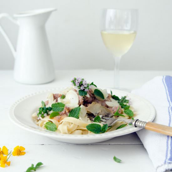 Fast and Easy Pork and Fennel Pasta - Recipe photo by Blah Blah Magazine