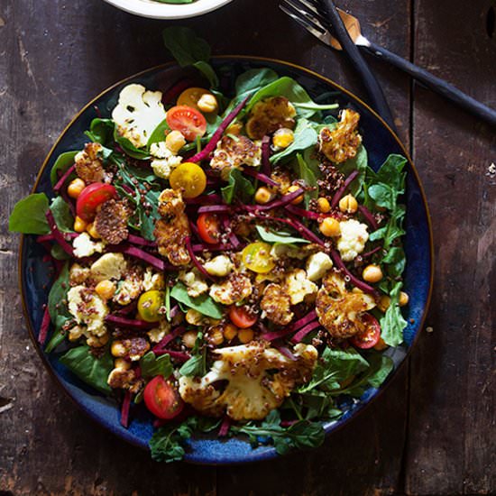 Power Salad with Jalapeno Dressing - Recipe photo by BakersRoyale