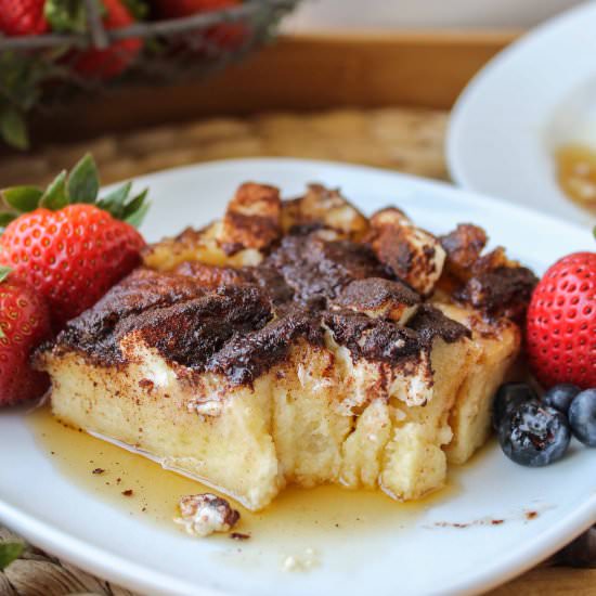 Cream Cheese French Toast Casserole - Recipe photo by The Food Charlatan