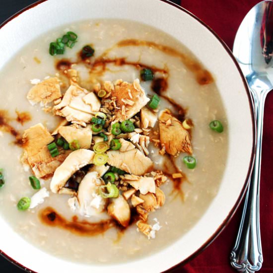 Brown Rice Chicken Congee - Recipe photo by JesseLWellness