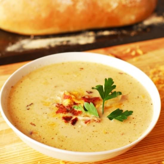 Chicken and Corn Chowder - Recipe photo by aducksoven