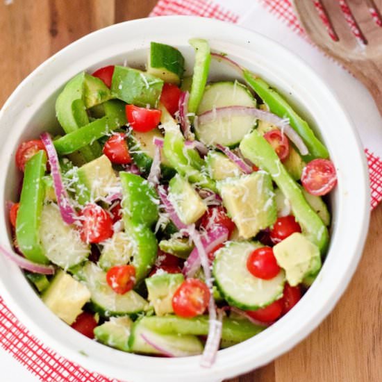 Summer Avocado and Tomato Salad - Recipe photo by amykayskitchen