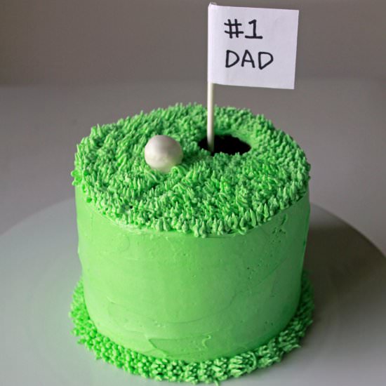 Father's Day Golf Cake - Recipe photo by oh_sweet_day