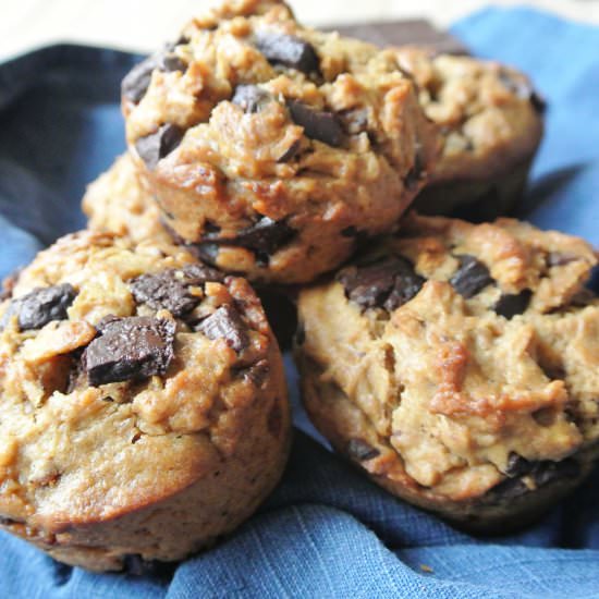 Peanut Butter Chocolate Muffins - Recipe photo by eesingle