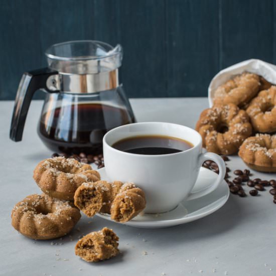 Baked Coffee Doughnuts - Recipe photo by 84thand3rd