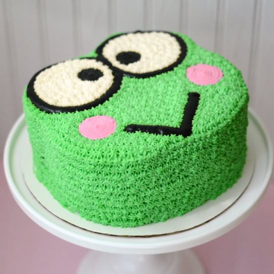 Mint chocolate keroppi cake - Recipe photo by i-heart-baking