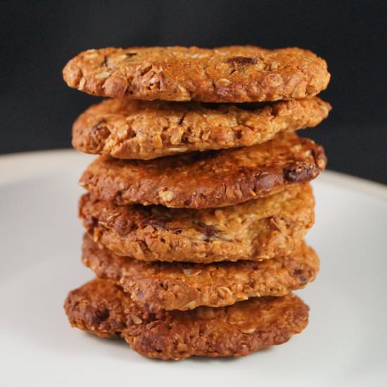 Almond Butter Oat Cookies - Recipe photo by myinspiration.tv