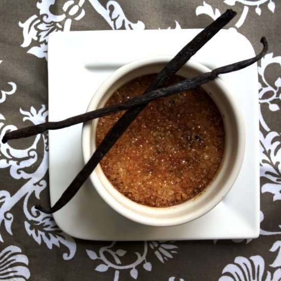 Creme Brulee - Recipe photo by The Desserted Girl