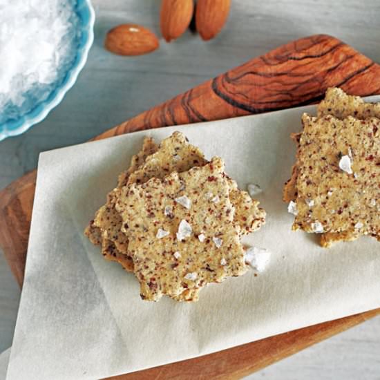 Sea Salt Almond Crisps - Recipe photo by Bob Vivant