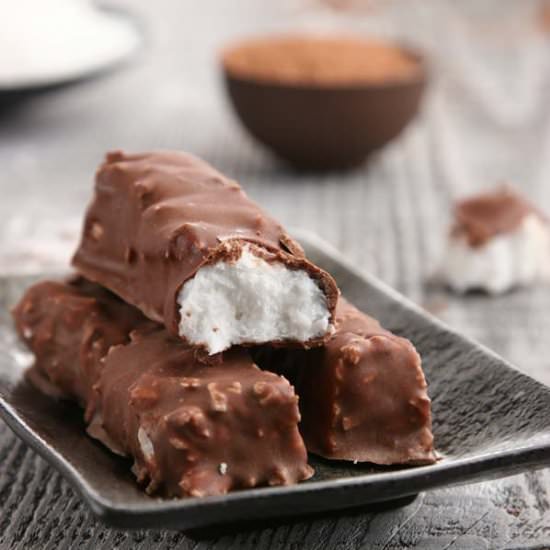 Coconut Chocolate Bars - Recipe photo by thenourishedcaveman