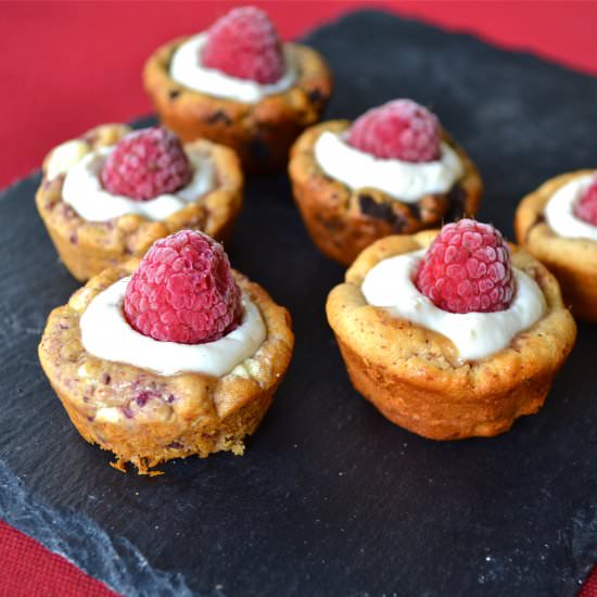 White Chocolate Raspberry Tarts - Recipe photo by Sarahgrace1016