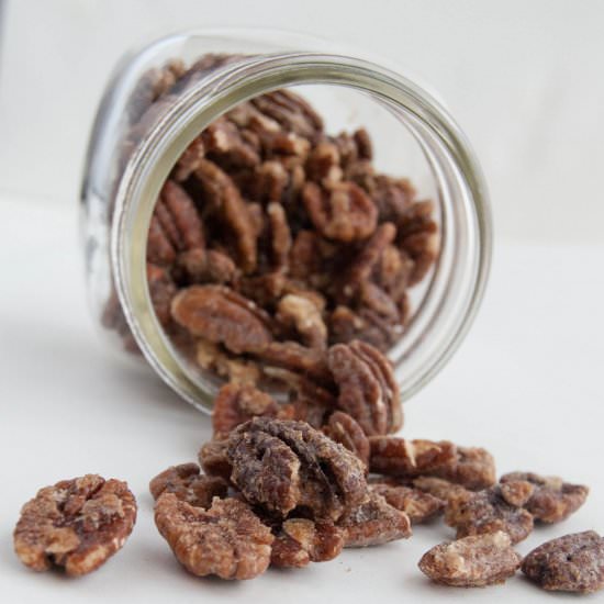 Spiced Pecans - Recipe photo by Heathers Sweets And Treats