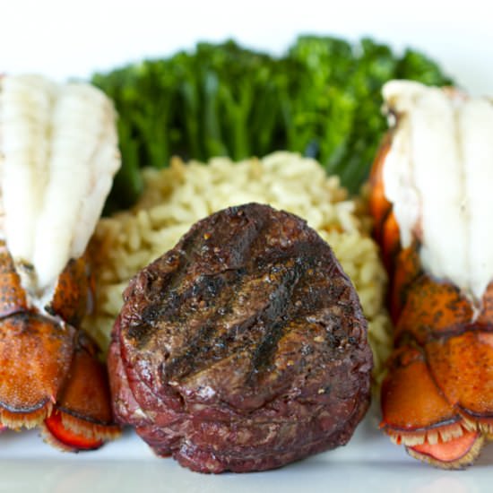 Surf and Turf - Recipe photo by Cooking-Outdoors