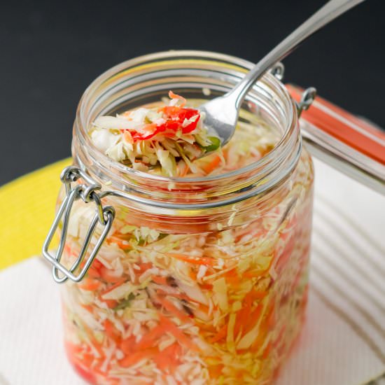 Haitian Pikliz - Recipe photo by Charlene Chan