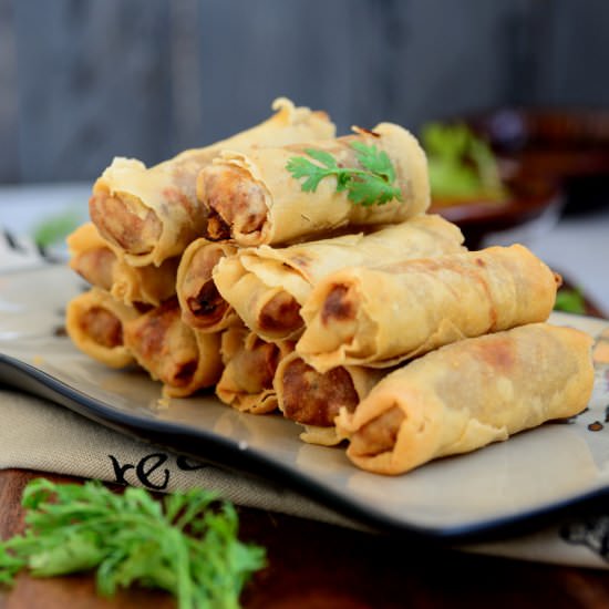 Vegetable Spring Roll - Recipe photo by Whiskaffair