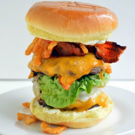 Paunch Burger - Recipe photo by Sugar Dish Me