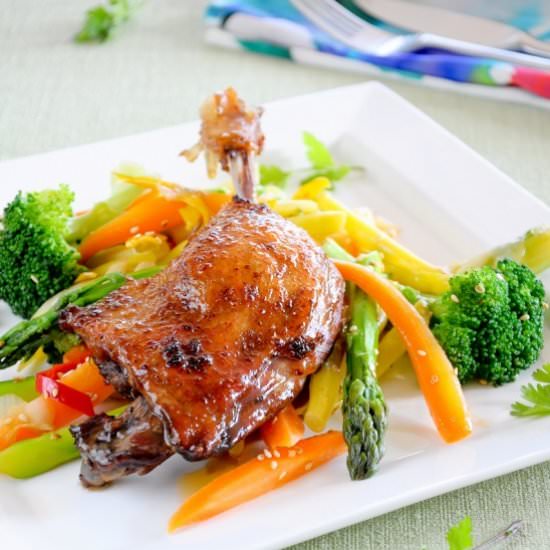 Thai Style Duck Legs - Recipe photo by bazyliaczywanilia