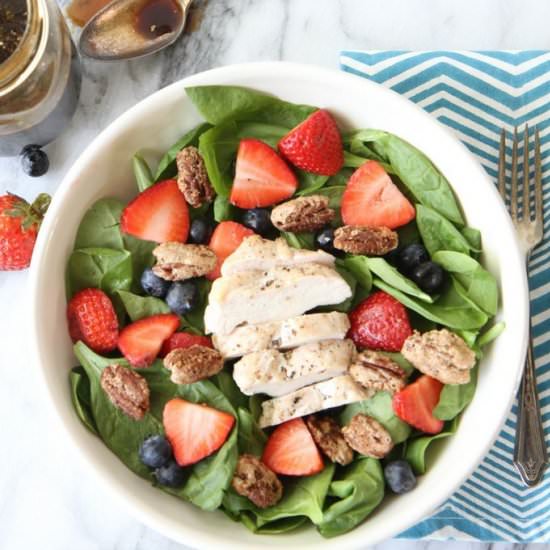 Berry Pecan Chicken Salad - Recipe photo by momadvice