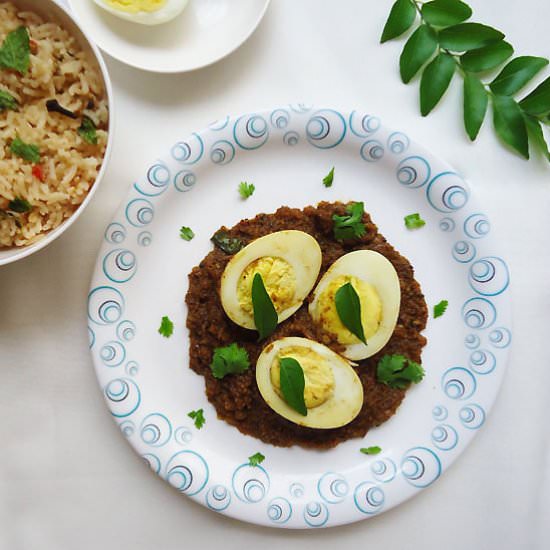 Egg Thokku - Recipe photo by blogexplore