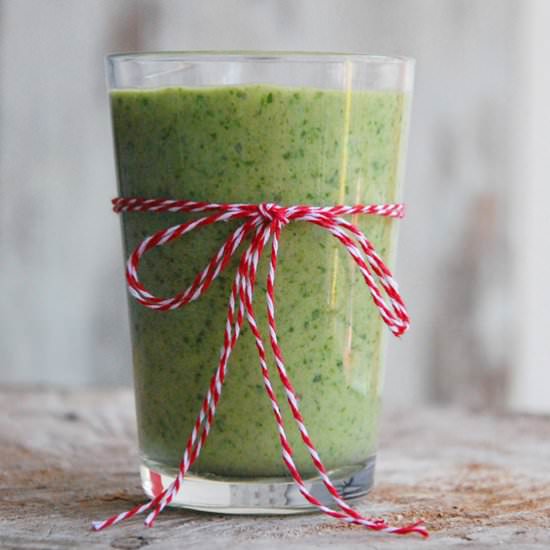 Spinach and Coconut Cocktail - Recipe photo by Moja Galeria Smaku