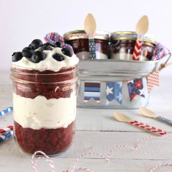Easy Red Velvet Trifle - Recipe photo by Purely Katie