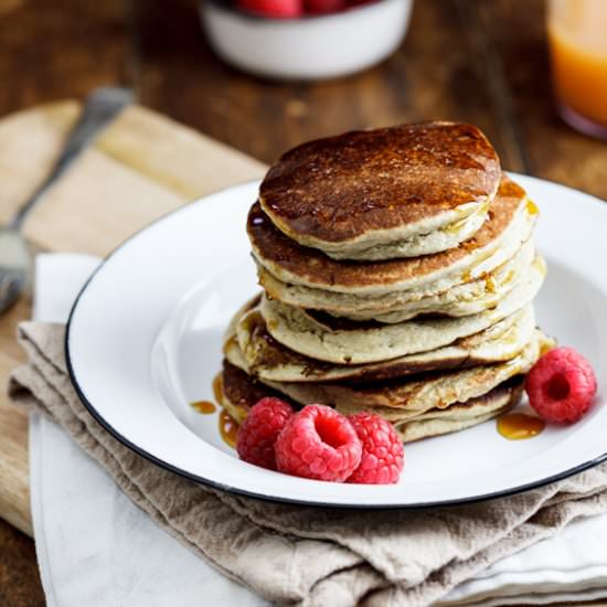 Banana Oat Pancakes - Recipe photo by Simply Delicious