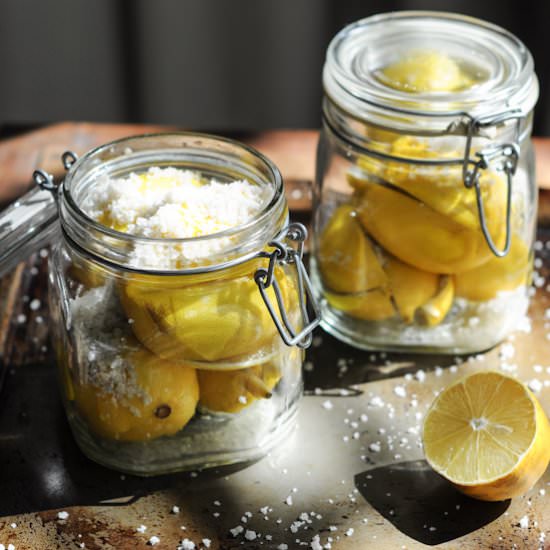 How to make preserved lemons - Recipe photo by MyCustardPie
