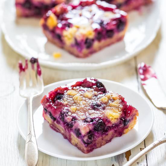 Blueberry Pie Bars - Recipe photo by Averie