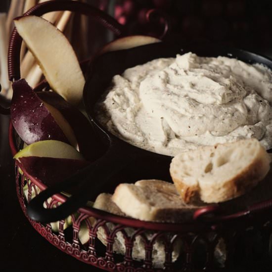 Slow Cooker Goat Cheese Fondue - Recipe photo by kita roberts